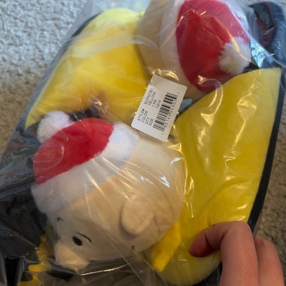 Disney Christmas 2025 Lil Rin Rin Plush Badge Red New